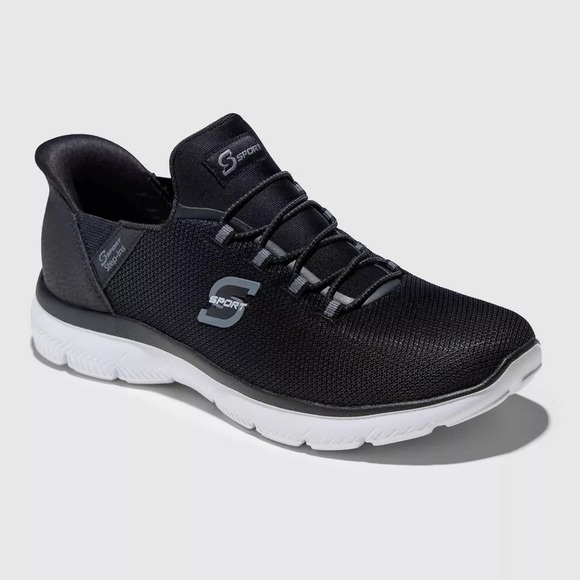 S Sport by Skechers Women's Syrka Step-Ins Sneakers Black Size 10 - Picture 1 of 8